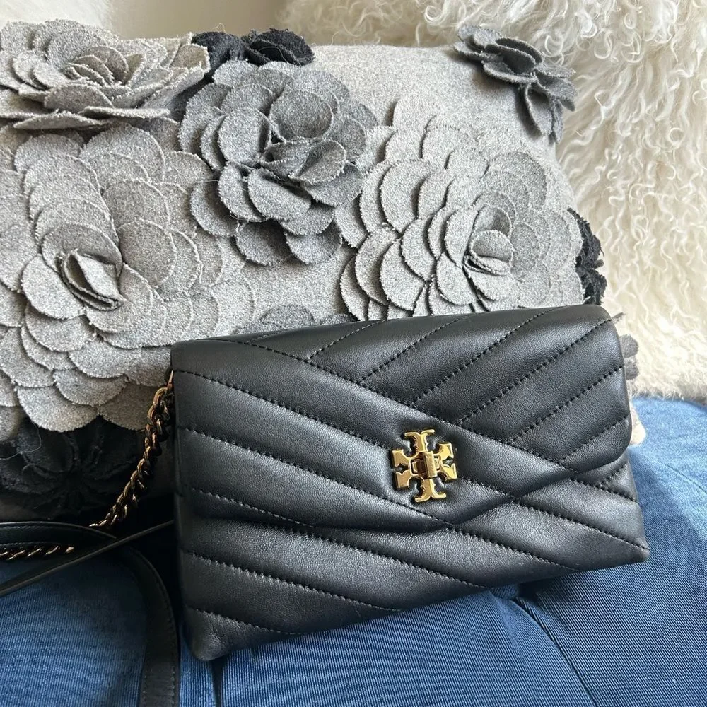 Tory Burch Kira Chevron Leather Crossbody Bag